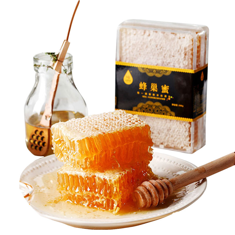 QZ甘肃靖远县手工纯天然蜂巢蜜500g